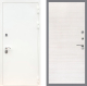 Входная металлическая Дверь Рекс (REX) 5 Белая Шагрень GL Акация в Павловском Посаде