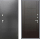 Входная металлическая Дверь Рекс (REX) 2А Серебро Антик Сити Венге в Павловском Посаде