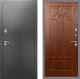 Входная металлическая Дверь Рекс (REX) 2А Серебро Антик FL-58 Морёная берёза в Павловском Посаде