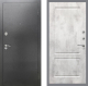 Входная металлическая Дверь Рекс (REX) 2А Серебро Антик FL-117 Бетон светлый в Павловском Посаде