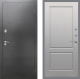Входная металлическая Дверь Рекс (REX) 2А Серебро Антик FL-117 Грей софт в Павловском Посаде