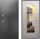 Входная металлическая Дверь Рекс (REX) 2А Серебро Антик FLZ-120 Беленый дуб в Павловском Посаде