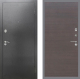 Входная металлическая Дверь Рекс (REX) 2А Серебро Антик GL венге поперечный в Павловском Посаде