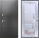 Входная металлическая Дверь Рекс (REX) 2А Серебро Антик Зеркало Пастораль Сандал белый в Павловском Посаде