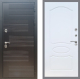 Входная металлическая Дверь Рекс (REX) премиум 185 FL-128 Белый ясень в Павловском Посаде