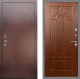 Входная металлическая Дверь Рекс (REX) 1 FL-58 Морёная берёза в Павловском Посаде