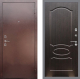 Входная металлическая Дверь Рекс (REX) 1 FL-128 Венге светлый в Павловском Посаде