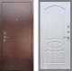 Входная металлическая Дверь Рекс (REX) 1 FL-128 Лиственница беж в Павловском Посаде