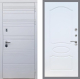Входная металлическая Дверь Рекс (REX) 14 Силк Сноу FL-128 Белый ясень в Павловском Посаде