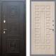 Входная металлическая Дверь Рекс (REX) 10 FL-183 Беленый дуб в Павловском Посаде