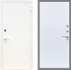 Входная металлическая Дверь Рекс (REX) 1А Белая шагрень FL-290 Силк Сноу в Павловском Посаде