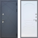 Входная металлическая Дверь Рекс (REX) 13 Силк Титан FL-128 Белый ясень в Павловском Посаде
