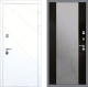 Входная металлическая Дверь Рекс (REX) 13 Силк Сноу СБ-16 Зеркало Венге в Павловском Посаде
