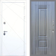 Входная металлическая Дверь Рекс (REX) 13 Силк Сноу FL-2 Сандал грей в Павловском Посаде