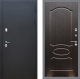 Входная металлическая Дверь Рекс (REX) 5 Черный Муар FL-128 Венге светлый в Павловском Посаде