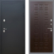 Входная металлическая Дверь Рекс (REX) 5 Черный Муар FL-183 Венге в Павловском Посаде