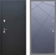 Входная металлическая Дверь Рекс (REX) 5 Черный Муар FL-291 Силк титан в Павловском Посаде