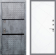 Входная металлическая Дверь Рекс (REX) 15 Бетон Темный FL-291 Силк Сноу в Павловском Посаде