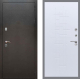 Входная металлическая Дверь Рекс (REX) 5 Серебро Антик FL-289 Белый ясень в Павловском Посаде