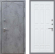 Входная металлическая Дверь Рекс (REX) 13 Бетон Темный FL-33 Силк Сноу в Павловском Посаде