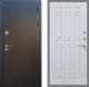 Входная металлическая Дверь Рекс (REX) Премиум-246 FL-33 Белый ясень в Павловском Посаде