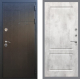 Входная металлическая Дверь Рекс (REX) Премиум-246 FL-117 Бетон светлый в Павловском Посаде