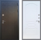 Входная металлическая Дверь Рекс (REX) Премиум-246 FL-128 Белый ясень в Павловском Посаде
