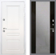 Входная металлическая Дверь Рекс (REX) Премиум-н Силк Сноу СБ-16 Зеркало Венге в Павловском Посаде