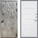 Входная металлическая Дверь Рекс (REX) 23 Сити Белый ясень в Павловском Посаде