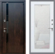 Входная металлическая Дверь Рекс (REX) 26 Зеркало Пастораль Белый ясень в Павловском Посаде