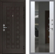 Входная металлическая Дверь Рекс (REX) Сенатор Cisa СБ-16 Зеркало Белый ясень в Павловском Посаде